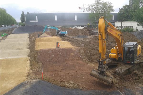 Aménagement piste de BMX - Sportinfrabouw NV